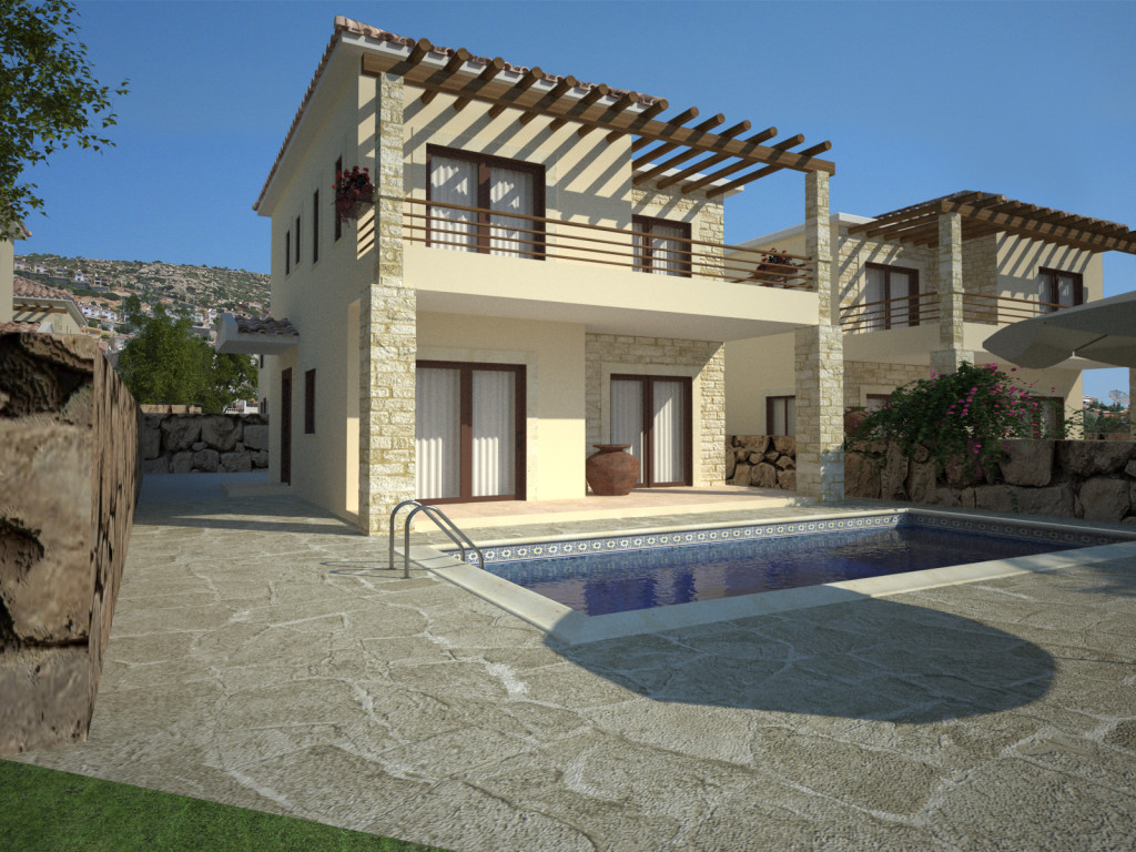 For Sale project with 5 villas in Peyia